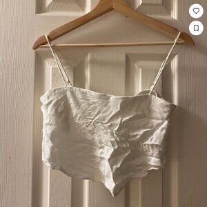 Zara handkerchief crop top